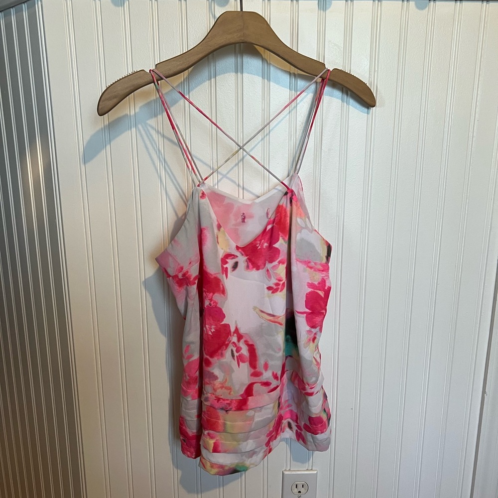 Floral tank top
